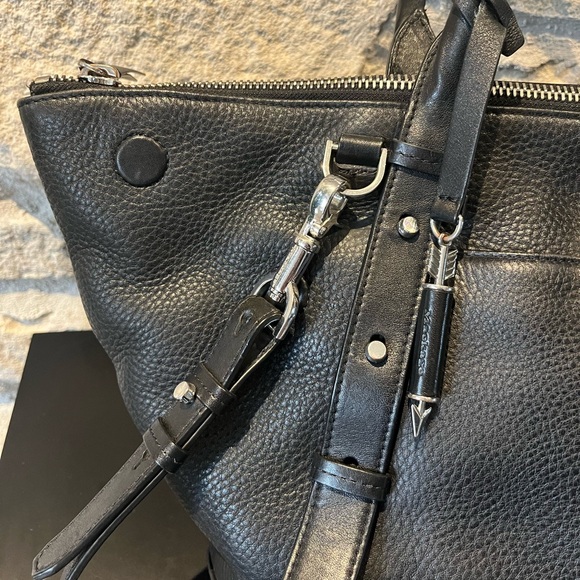MACKAGE Raffie Bag Black Excellent - Picture 6 of 16